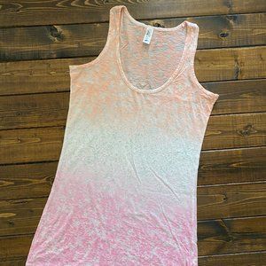 Victoria's Secret Burnout Striped Tank